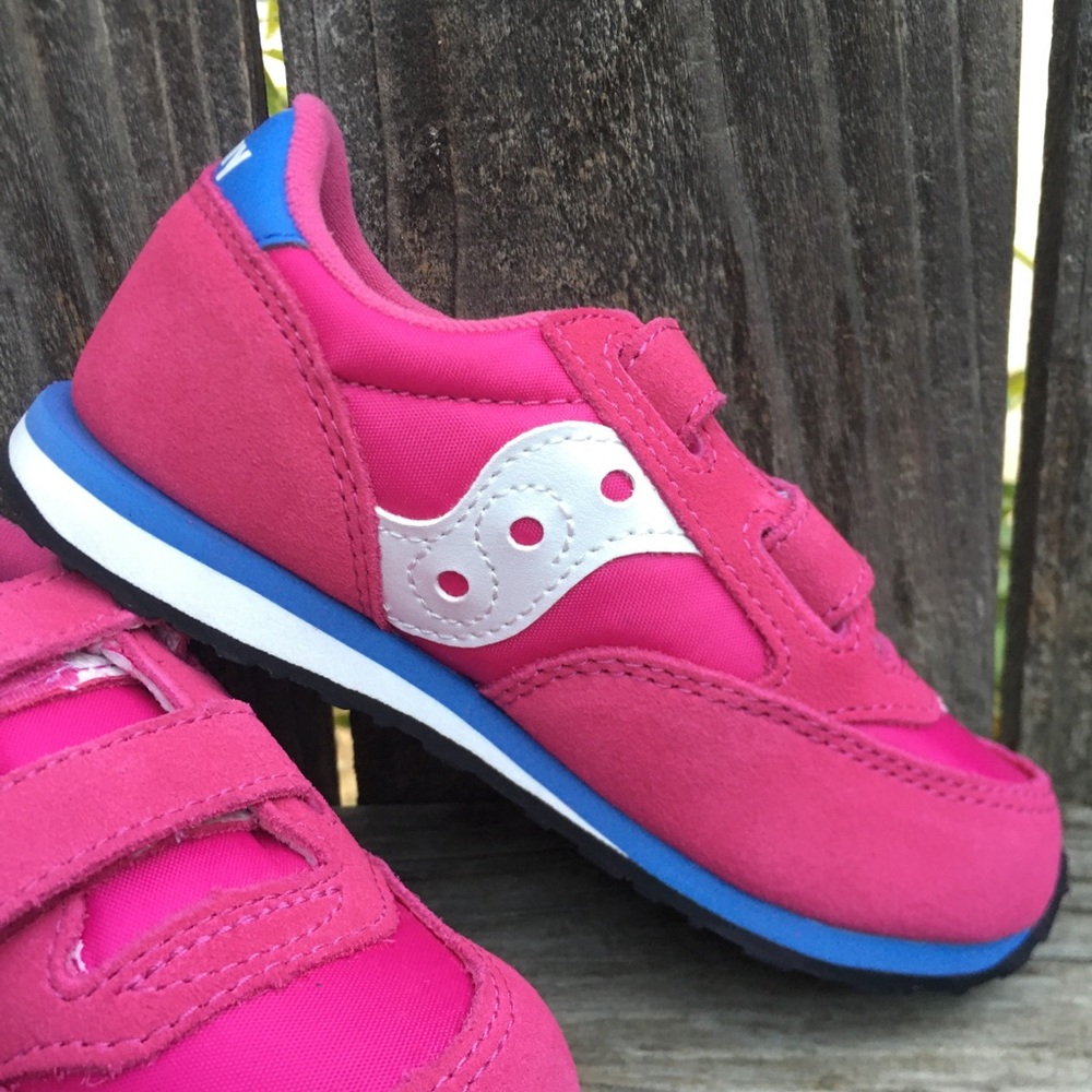 Saucony Toddler Girl shows Baby Jazz HL Magenta - Picture 7 of 11